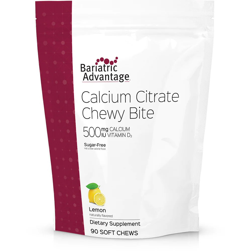 Calcium Chewy Bites 500mg BAG - Bariatric Advantage - Image 4