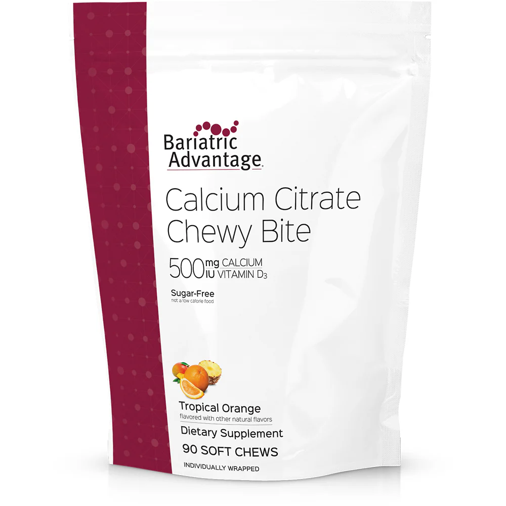 Calcium Chewy Bites 500mg BAG - Bariatric Advantage - Image 5