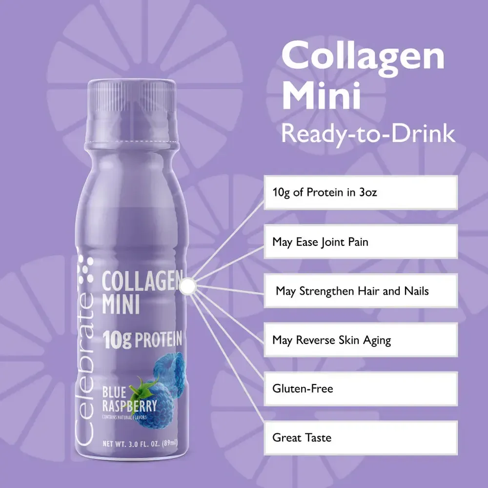 Collagen Mini 10g Protein Shots - Celebrate - Image 3