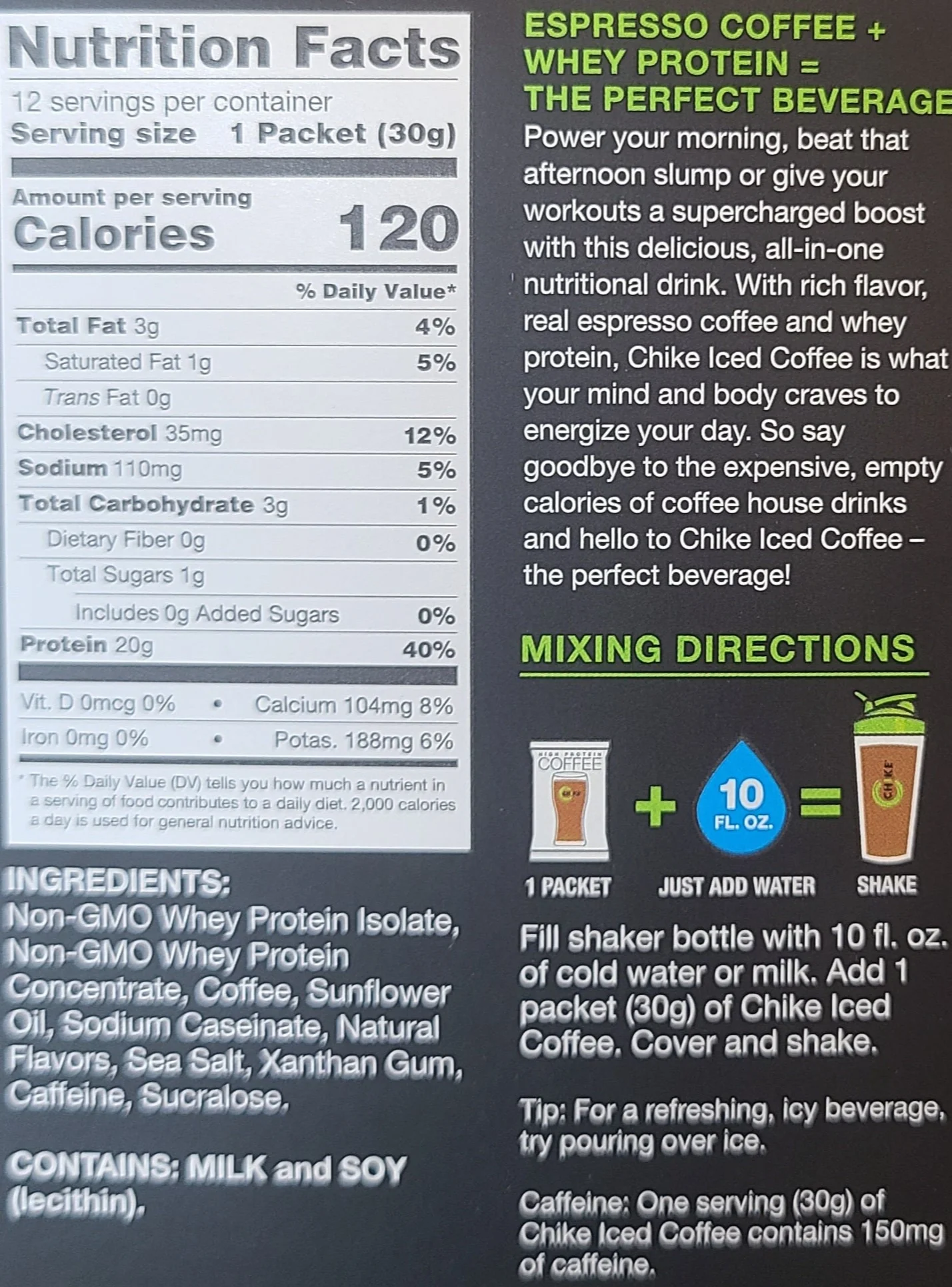 Chike Protein Coffee Single Packet - Image 7