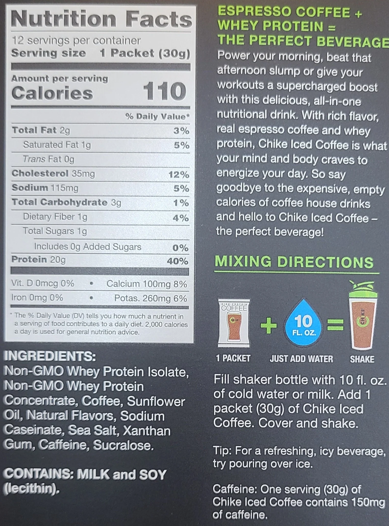 Chike Protein Coffee Single Packet - Image 9