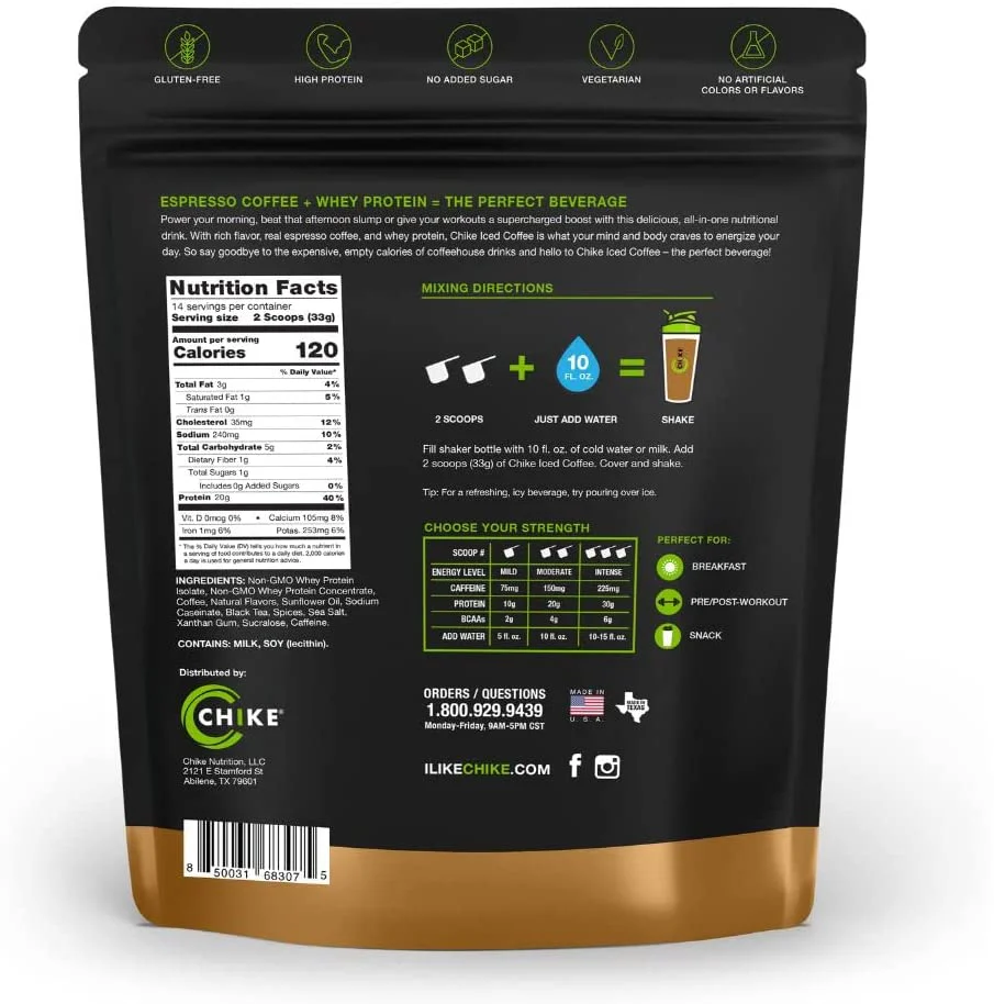 Chike High Protein Iced Coffee BAG - Image 17