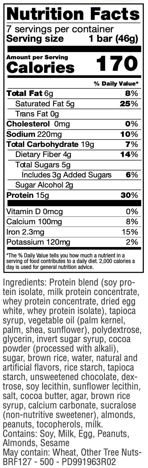 Choc-A-Lot Chip Bar - Proti - Image 3