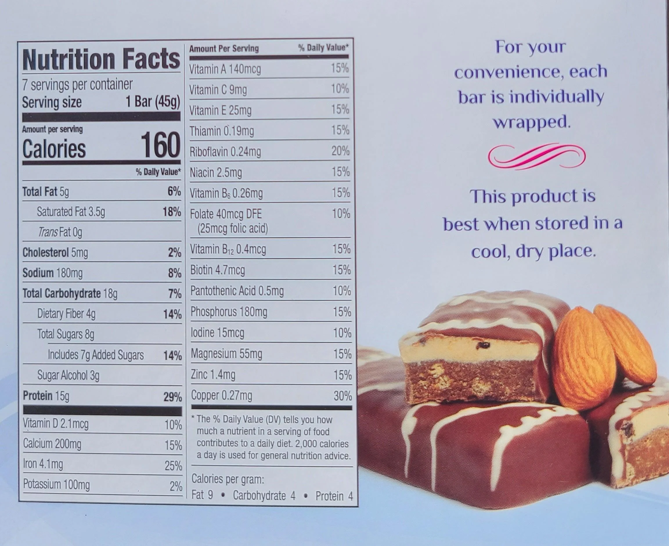 Chocolate Almond Wafer Bars - Image 3
