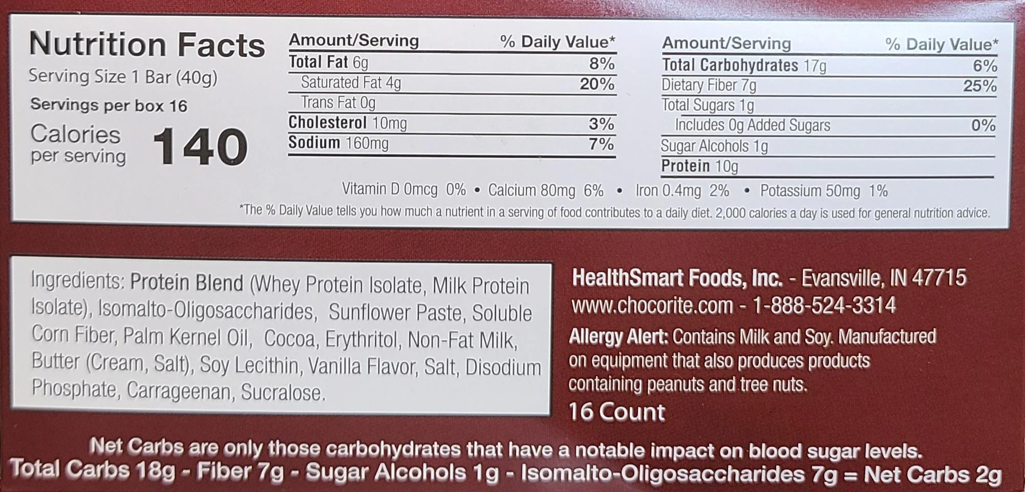 ChocoRite Protein Bars - Image 4
