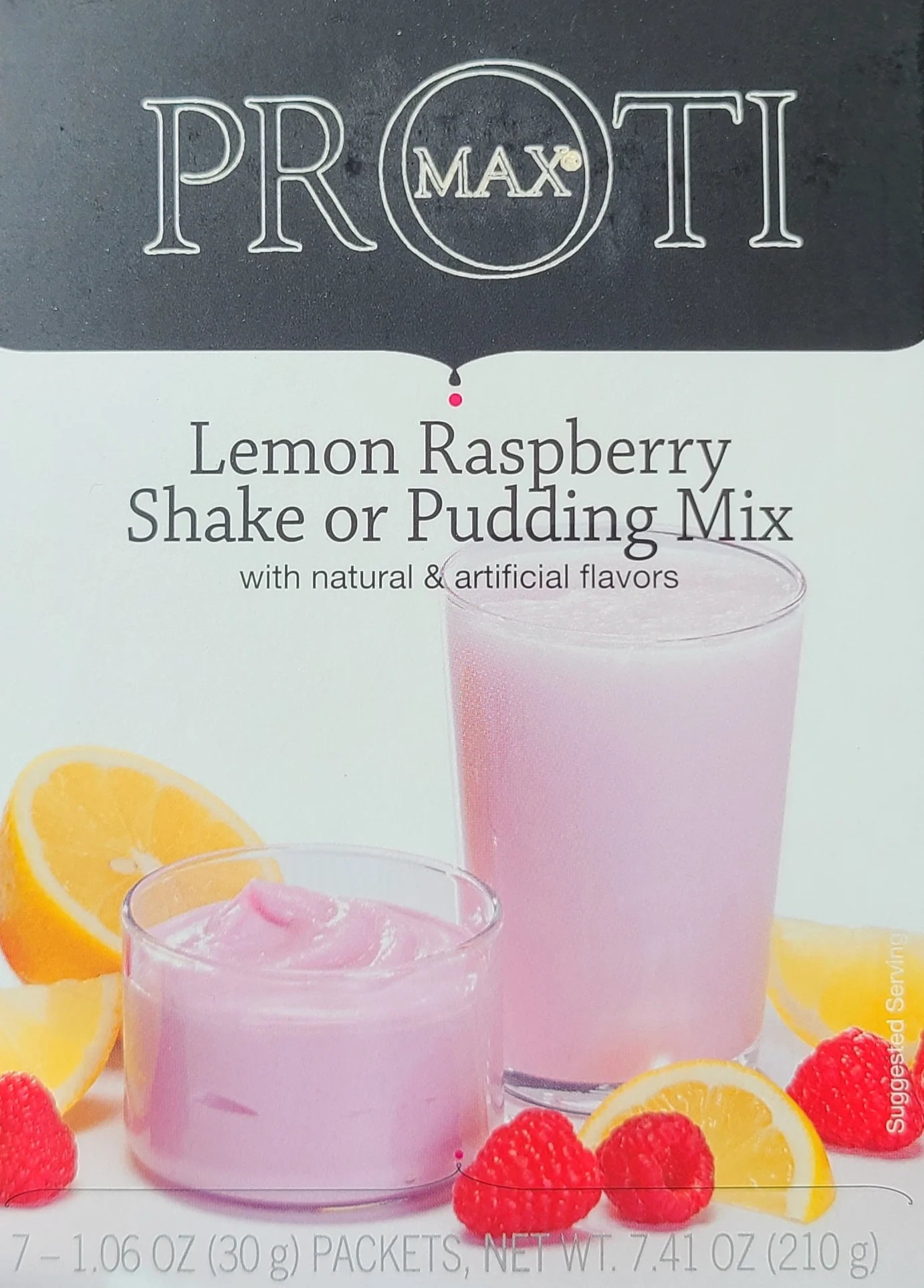 Lemon Raspberry Shake - Proti-Max - Image 3