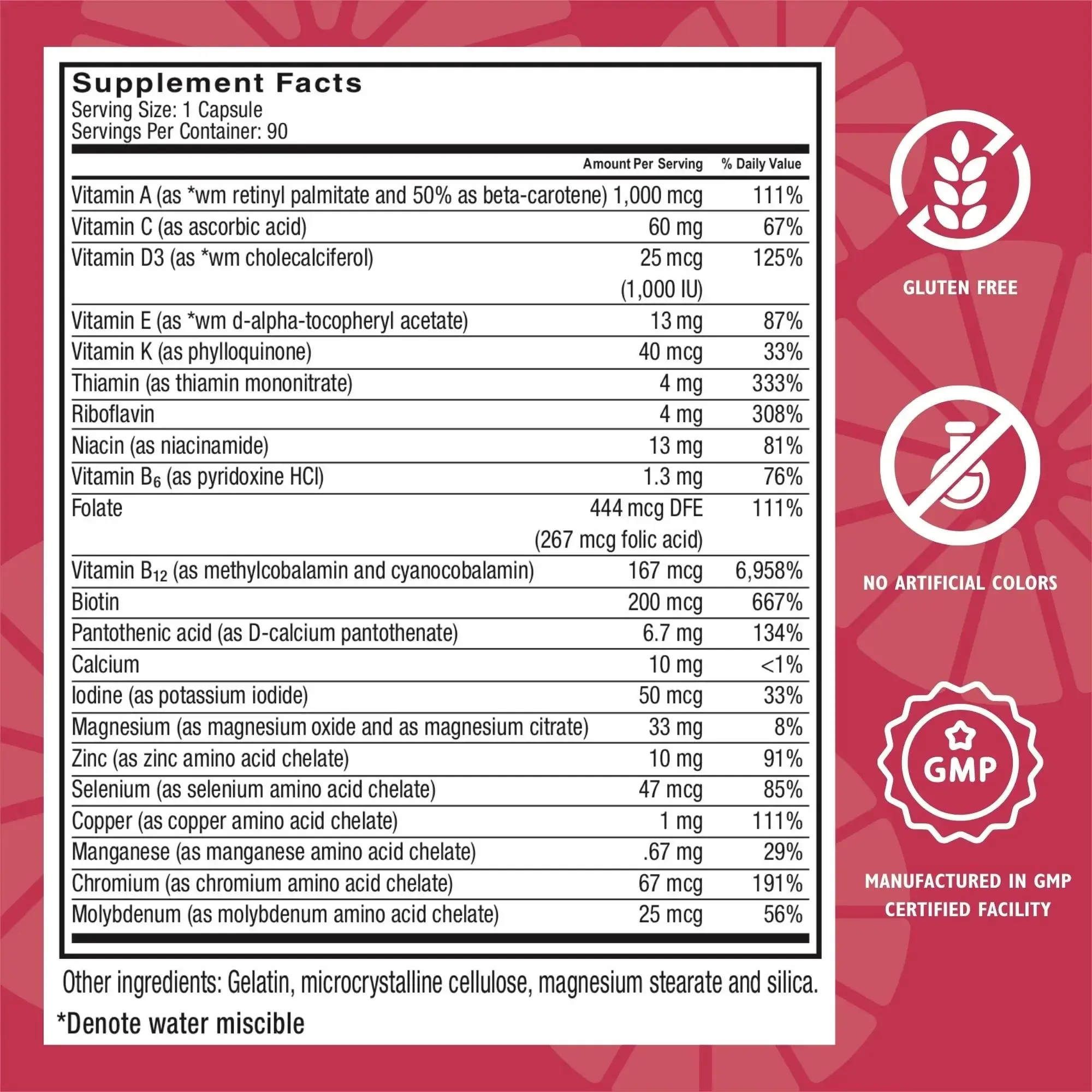 Multivitamin Capsules - Celebrate - Image 4