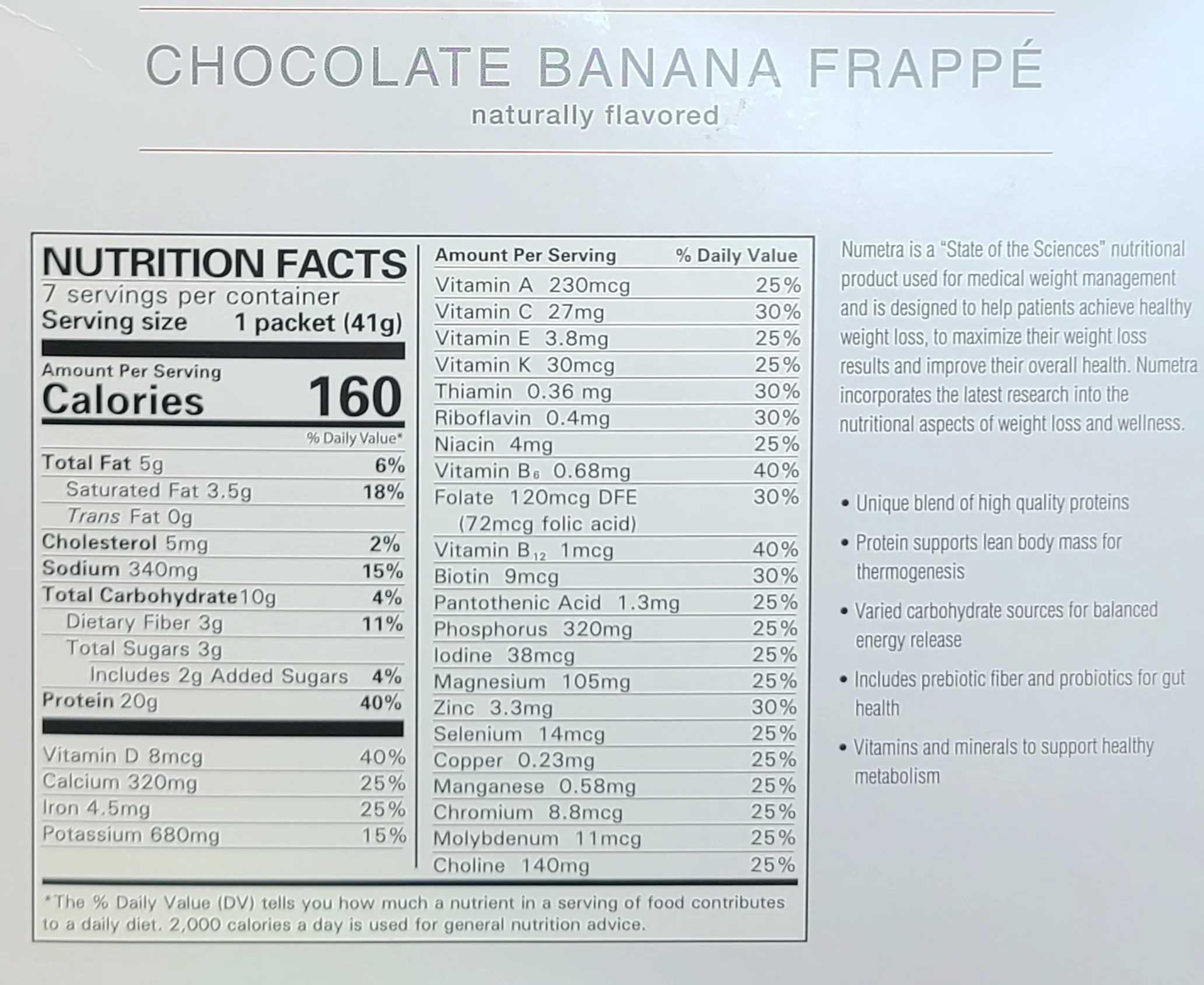Chocolate Banana Frappe - Numetra - Image 5