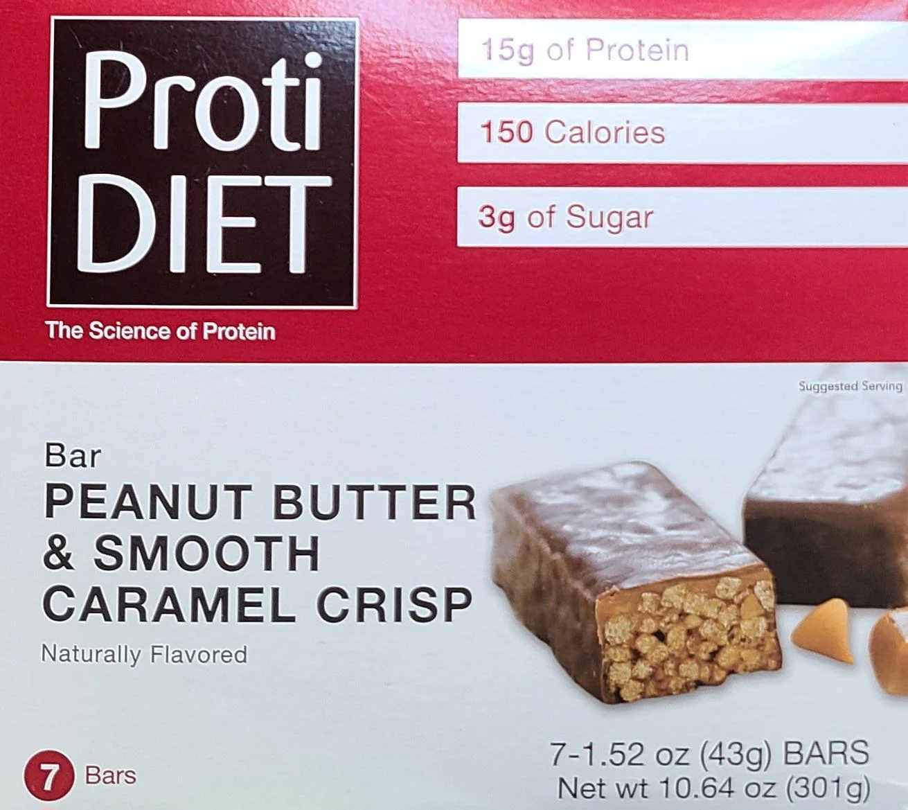 Peanut Butter Caramel Crisp Bar - ProtiDiet - Image 3