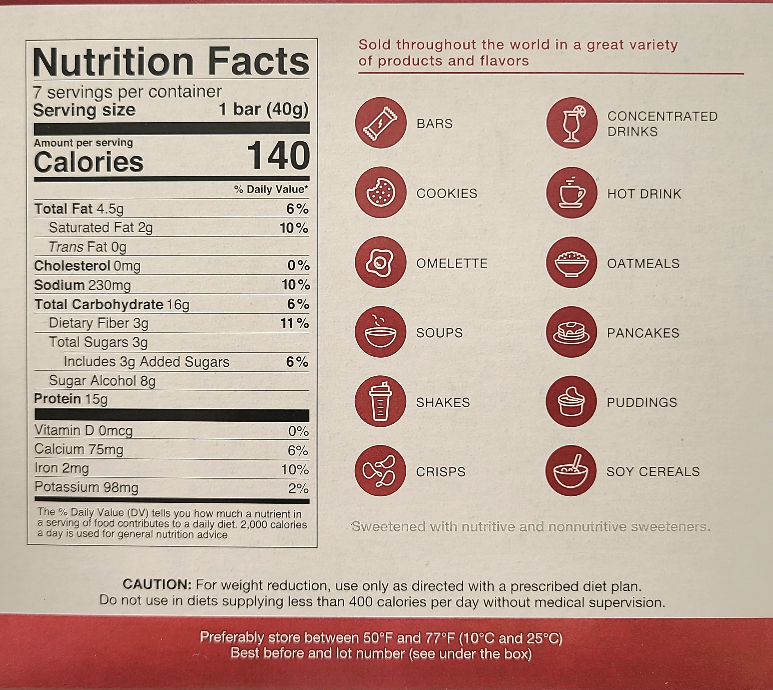 Peanut Surprise Bar - ProtiDiet - Image 4