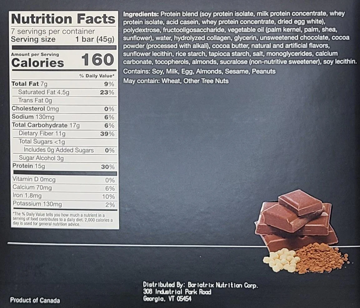 Chocolate Crisp Bar - Proti-VLC - Image 3
