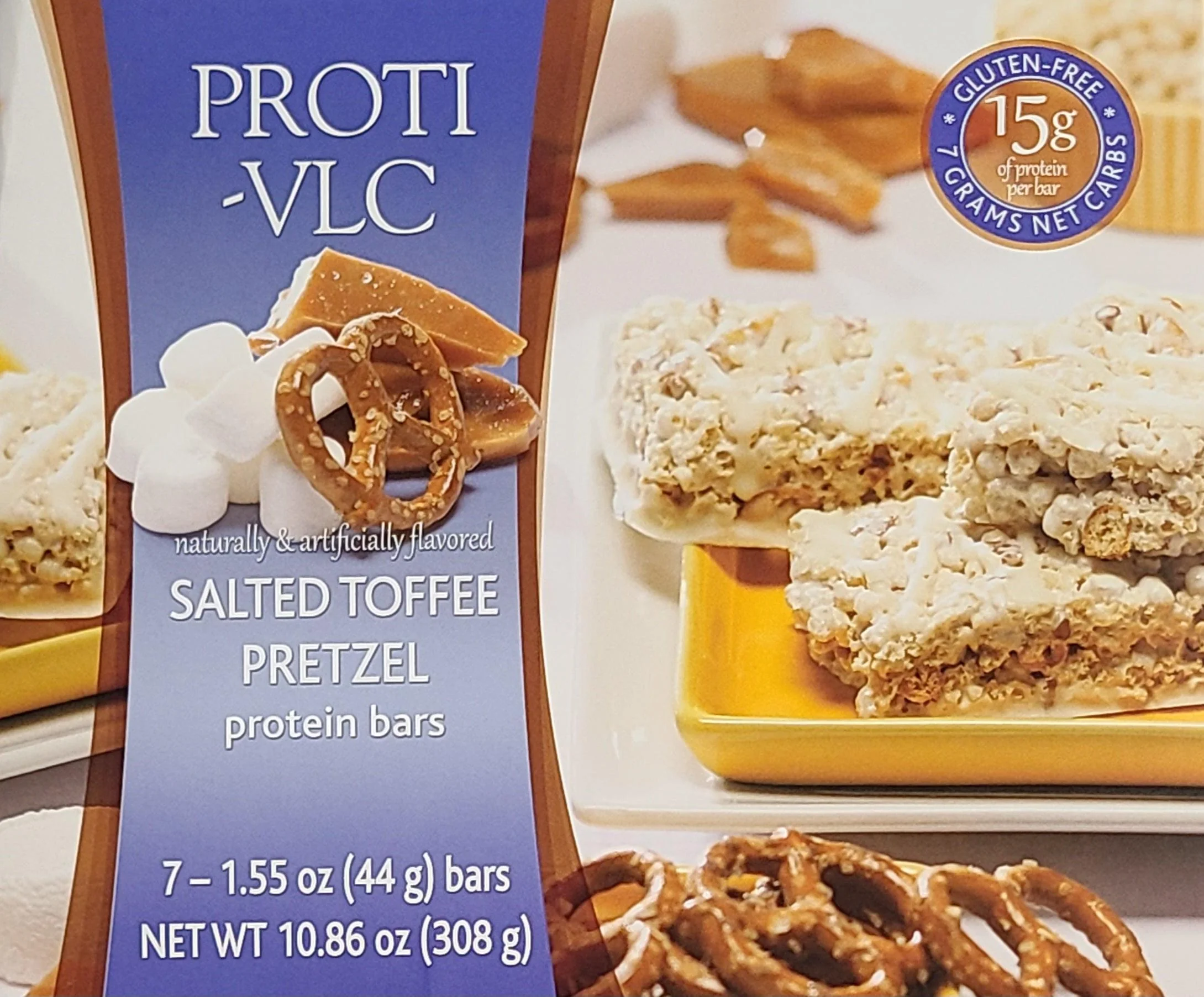 Salted Toffee Pretzel Bar - Proti-VLC - Image 4