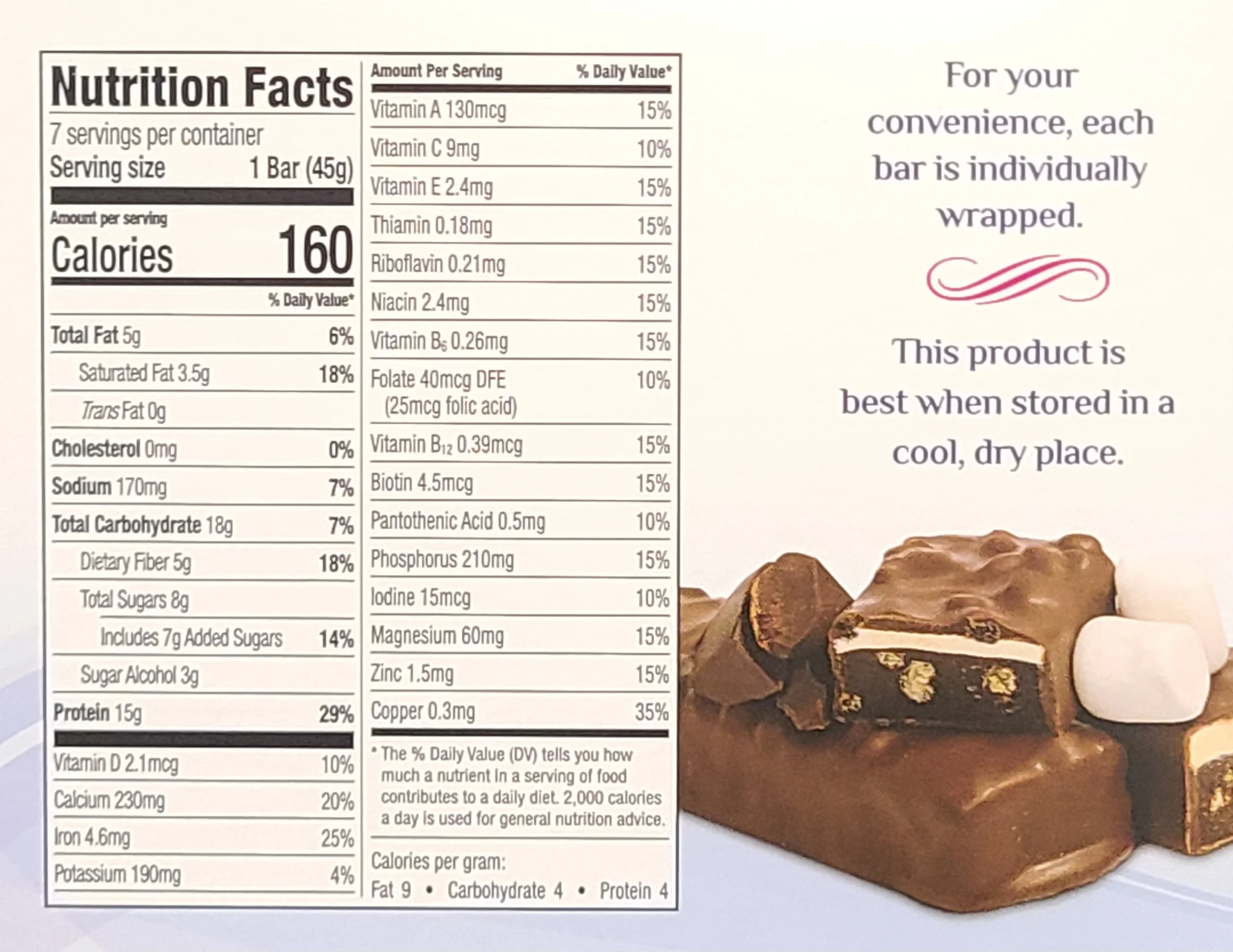 S'mores Chocolate Marshmallow Bar - Image 3